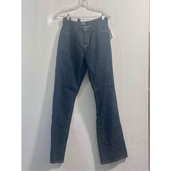 Old Navy Blue Jeans Loose Boot-Cut Mid-Rise Women's Size 18 New - Picture 1 of 3